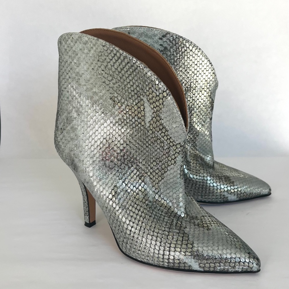Paris Texas Python
Lame Print Stiletto Ankle Boot